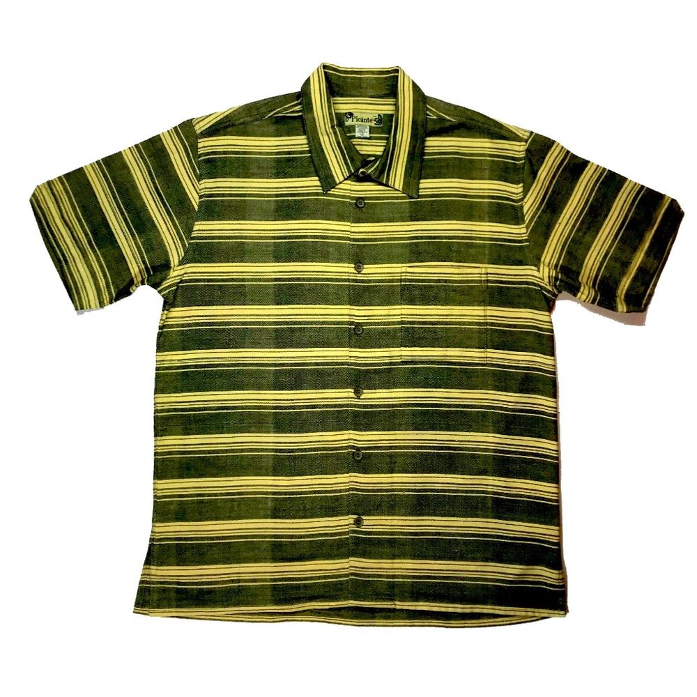 100% Organic Cotton Short Sleeve Button Down